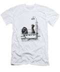 Sloth in Bathtub Taking a Shower Madame Memento T-Shirt