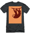 Sloth Silhouette Scandinavian Nursery Decor Animal Friends for Kids Room Minimal Studio Grafiikka T-Shirt