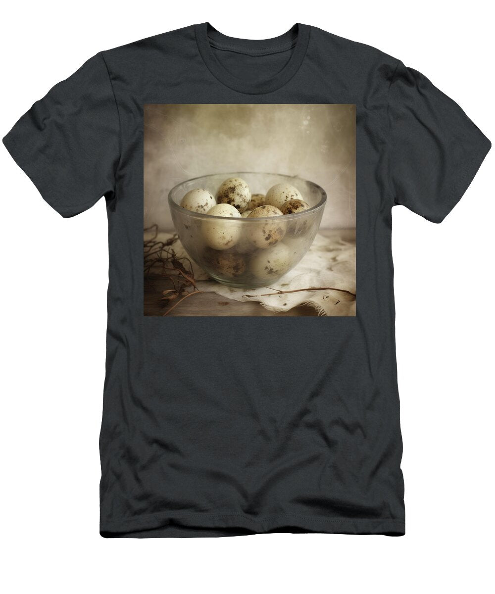 Small Glass Bowl of Quail Eggs Yo Pedro T-Shirt