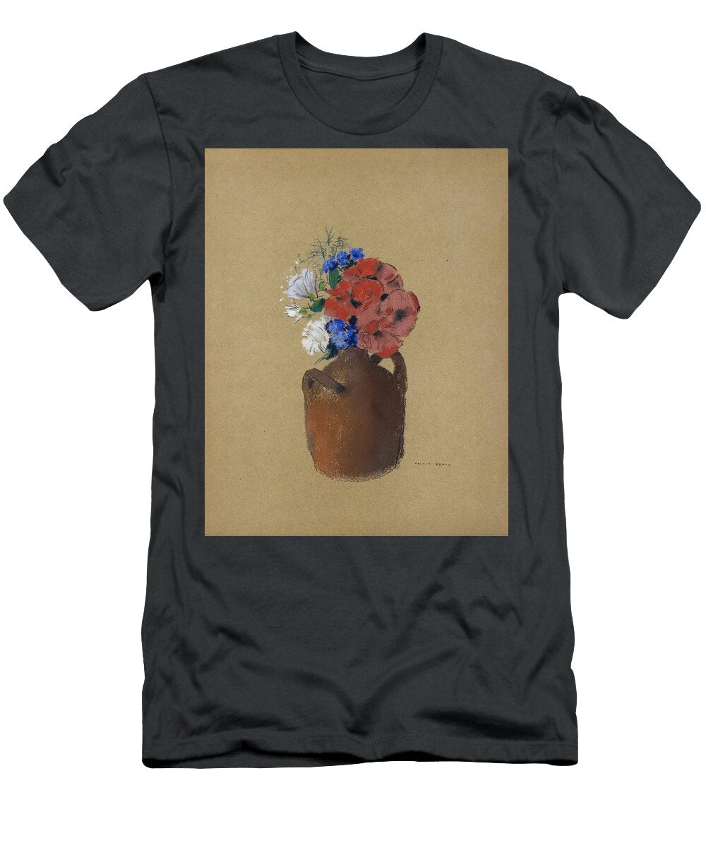 Small Threecoloured Bouquet Odilon Redon T-Shirt