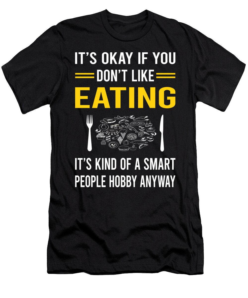 Smart People Hobby Eating Petrona Romero T-Shirt