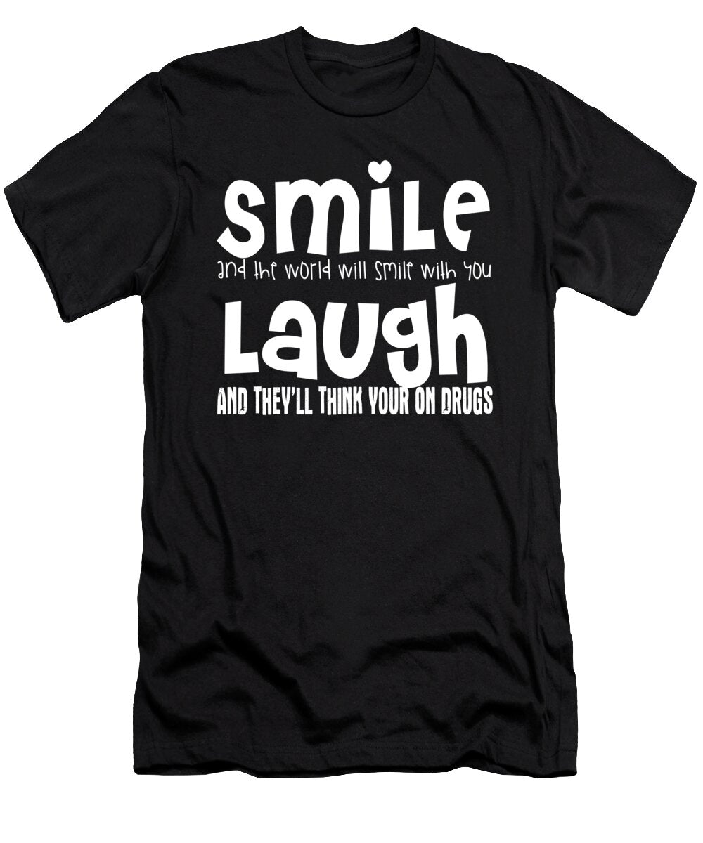 Smile and the World Will Smile with You Jacob Zelazny T-Shirt