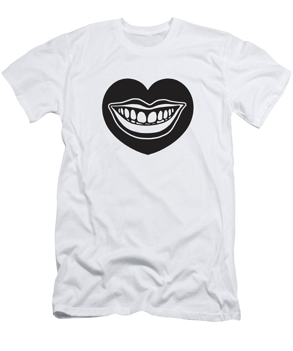 Smile Inside of Heart Csa Images T-Shirt