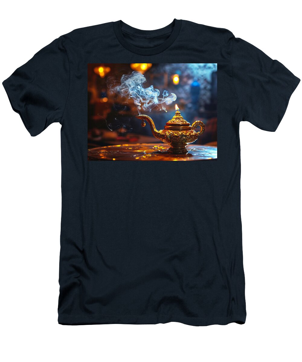 Smoking Magic Lamp Garry Gay T-Shirt