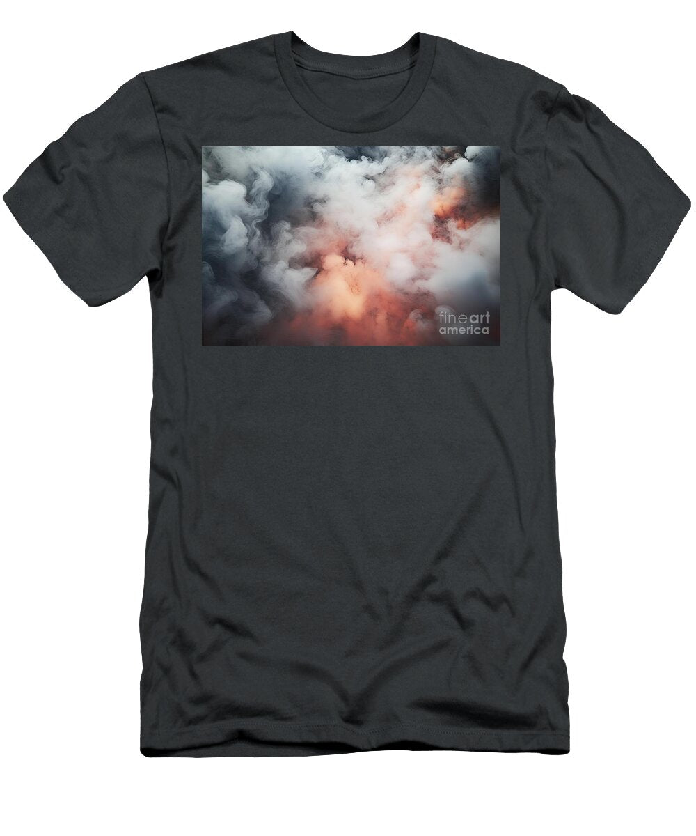 Smoky Cloud Background N Akkash T-Shirt