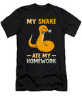 Snake Ate My Homework Manuel Schmucker T-Shirt