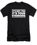 Snarky Eyebrows Irony Funny Rude Humor Sarcasm Sarcastic Crazy Squirrel T-Shirt