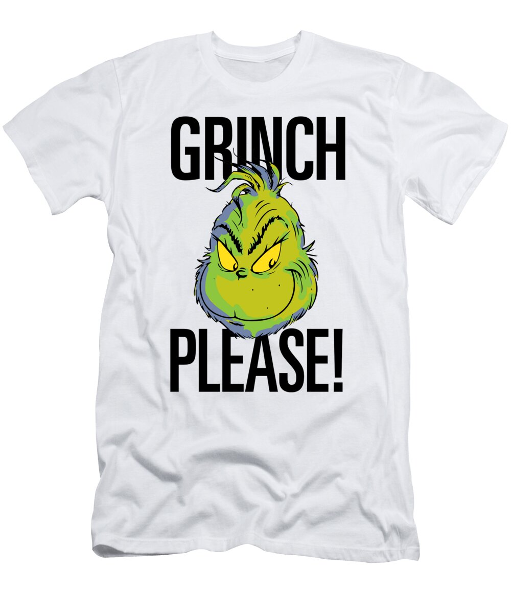 Snarky Grinch Funny Grinch Please Quote Tinh Tran Le Thanh T-Shirt