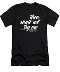 Snarky Sarcastic Sarcasm Irony Rude Thou Shall Not Try Me Crazy Squirrel T-Shirt