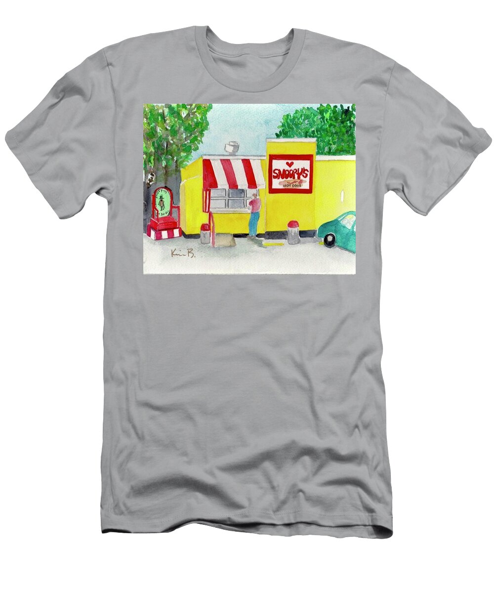 Snoopys Hot Dogs Kimberly Balentine T-Shirt