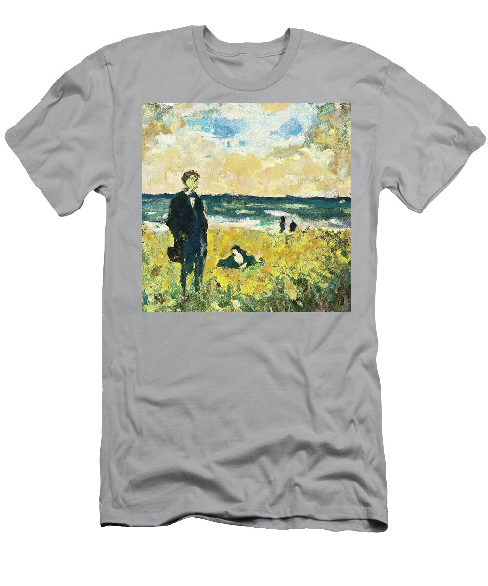 Snorlaxin on the Beach Scottie Drippn T-Shirt