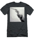 Snow Crevasse Over Running Stream Yo Pedro T-Shirt