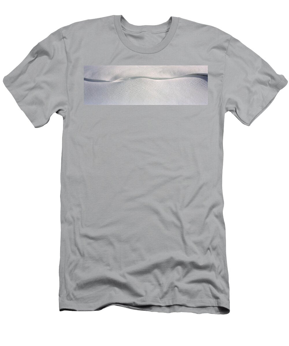 Snow Drift Ut USA Panoramic Images T-Shirt