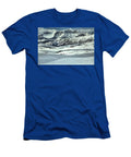 Snow Drifts At the Base of the Rockies Adam Jewell T-Shirt