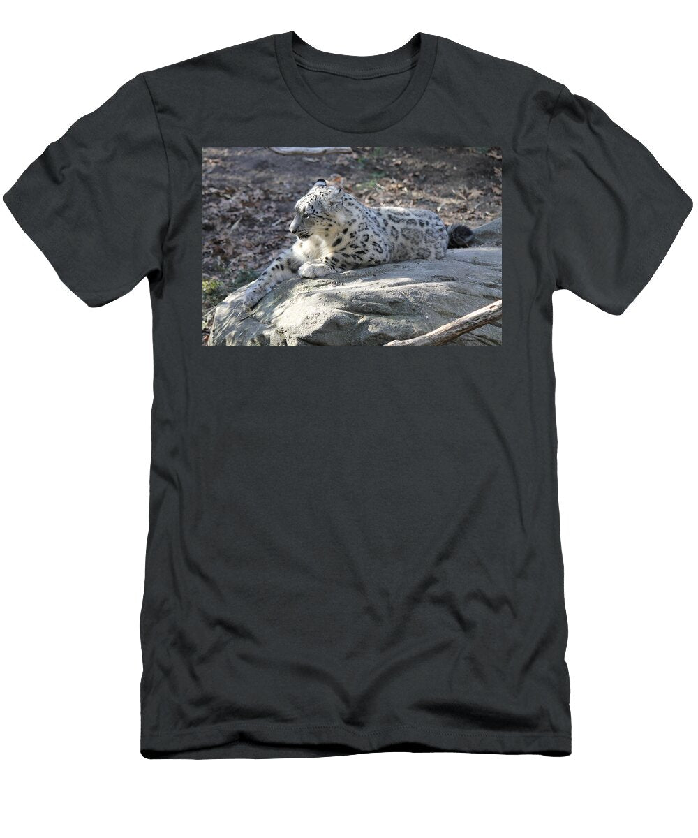 Snow Leopard Cynthia Kirby T-Shirt
