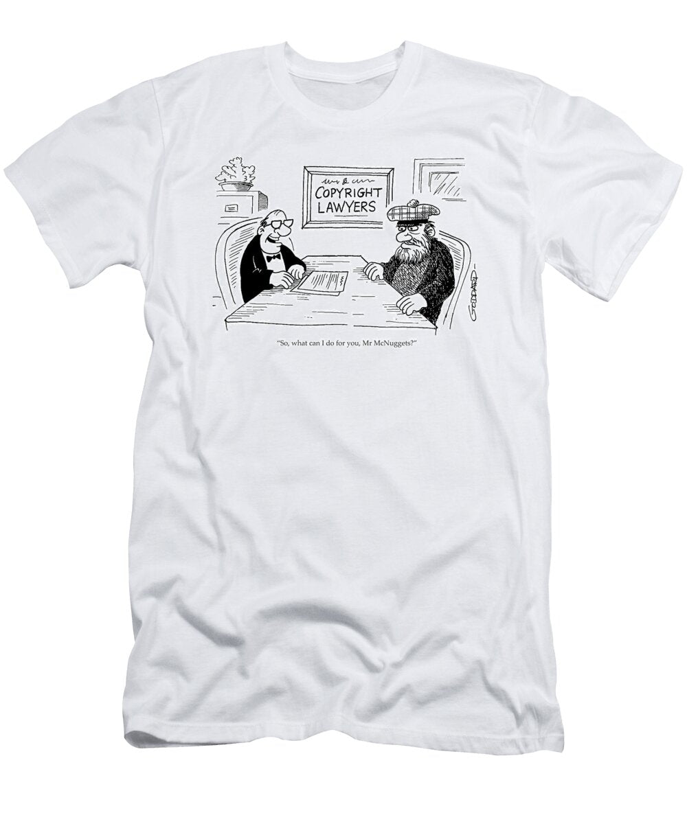 So What Can I Do for You Mr Mcnuggets Clive Goddard No Index T-Shirt