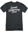 Social Distancing Club Quarantine Introvert Antisocial Gurfaf Elza T-Shirt