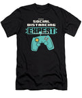 Social Distancing Expert Gaming Video Gamer Boys Maximus Designs T-Shirt