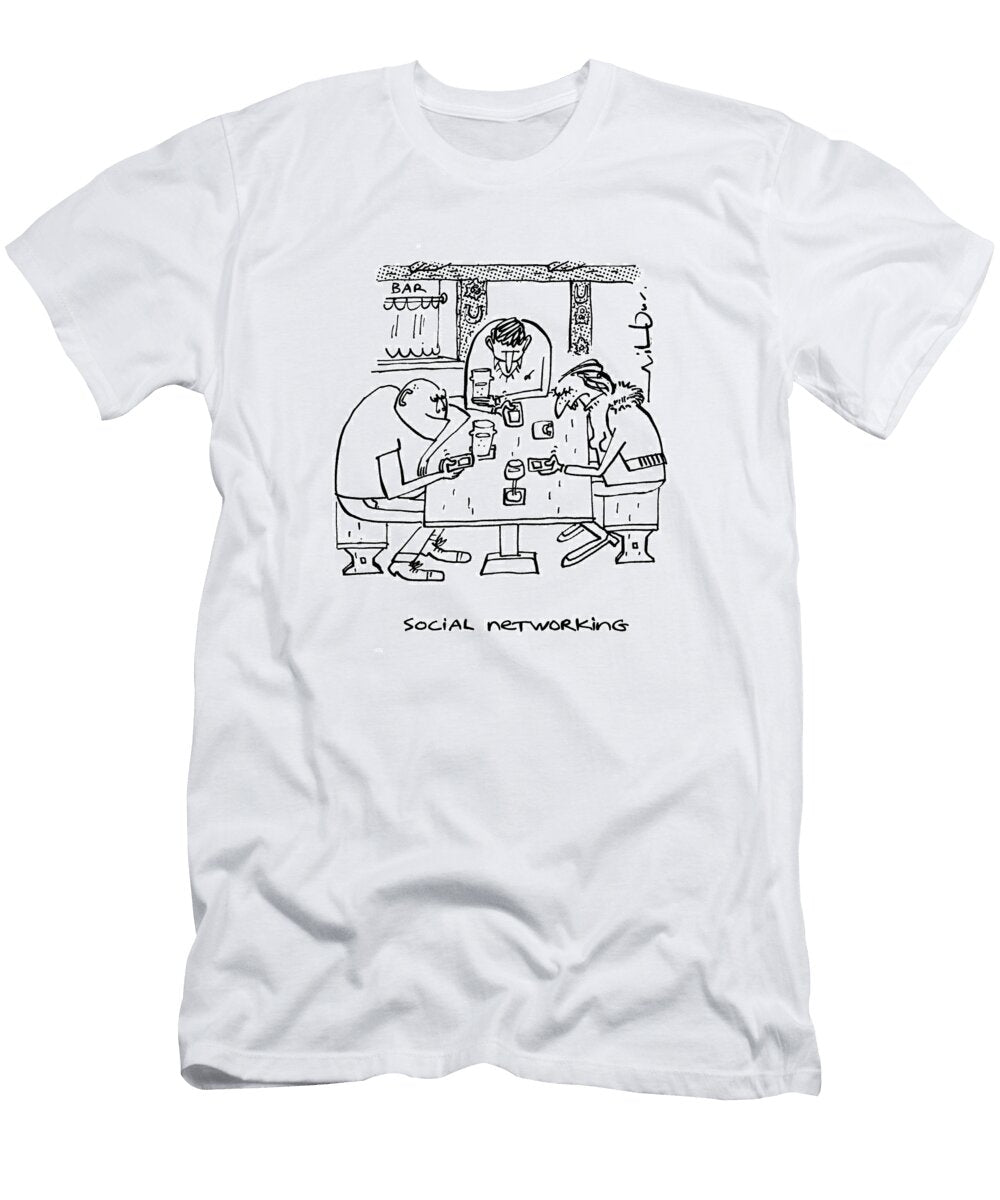 Social Networking Wilbur Dawbarn No Index T-Shirt
