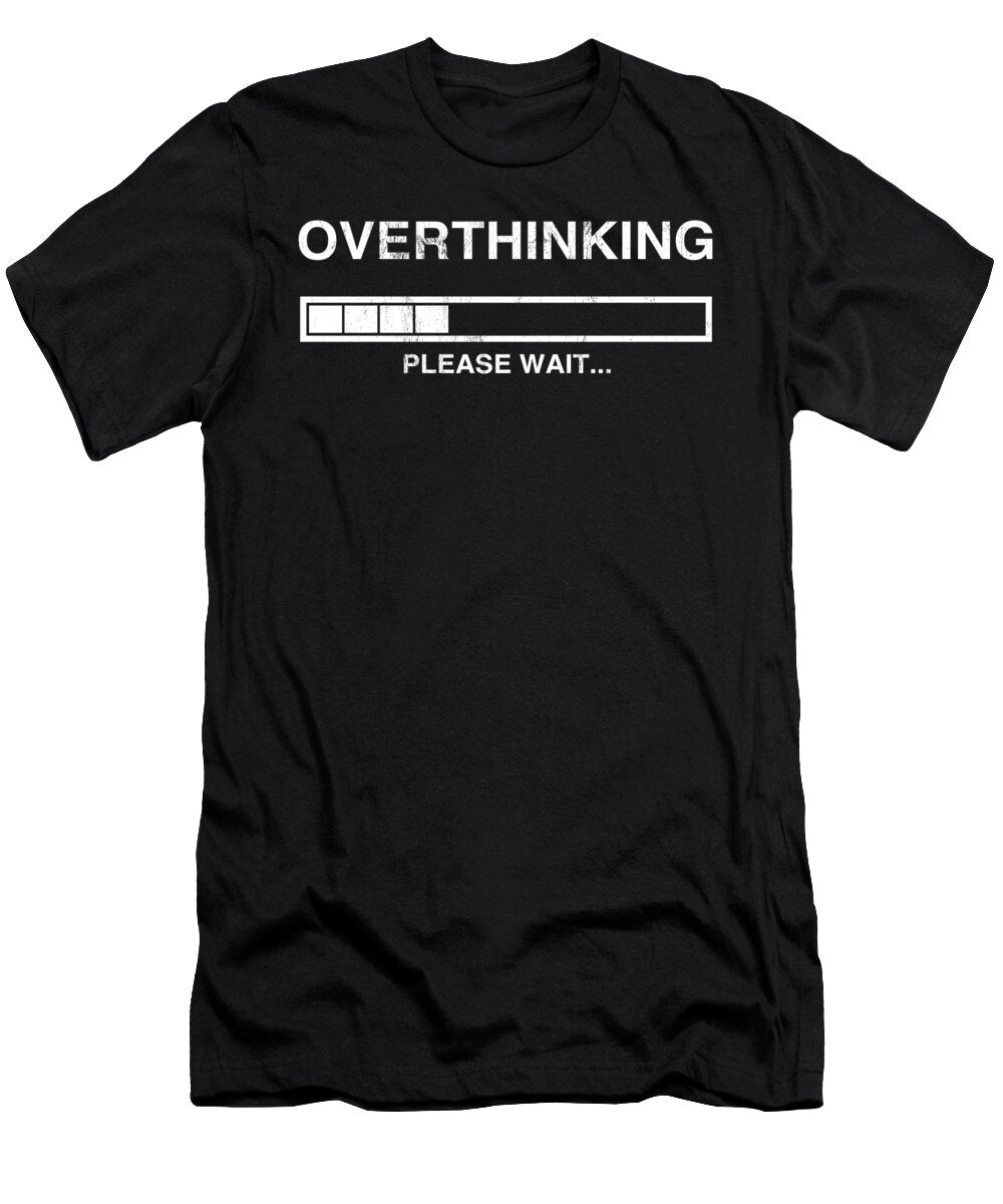 Socially Awkward Overthinking Social Anxiety Introvert Noirty Designs T-Shirt