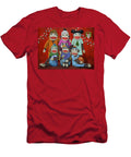 Sock Doll Family Portrait Leah Saulnier the Painting Maniac T-Shirt