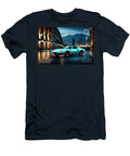 Soft Blue Stratos Gabriel Cusmir T-Shirt