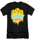 Softball Sister Ice Cream Drip Sweet Softball Sophie Eleanor T-Shirt