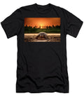 Softshell Turtle Walking on Sand At Sunset Photo Anjani Felis Images Natureplcom T-Shirt