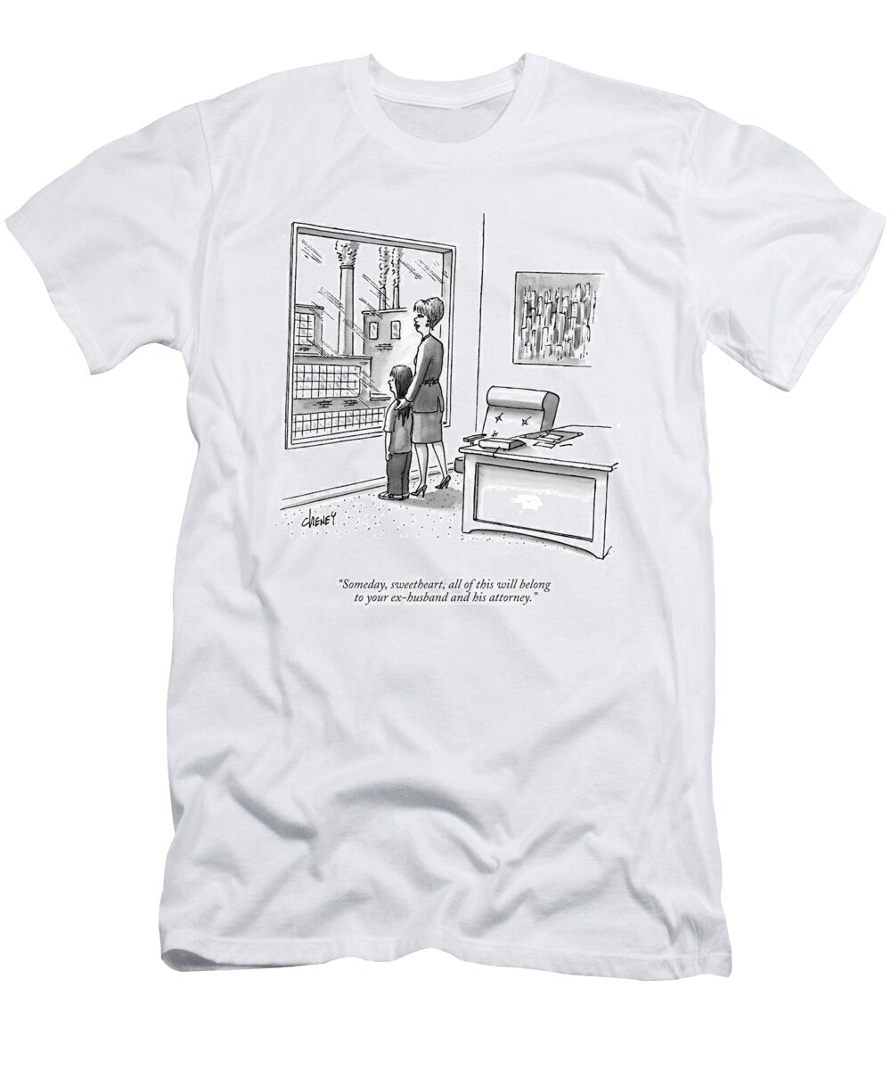 Someday Sweetheart All of This Will Belong Tom Chene T-Shirt