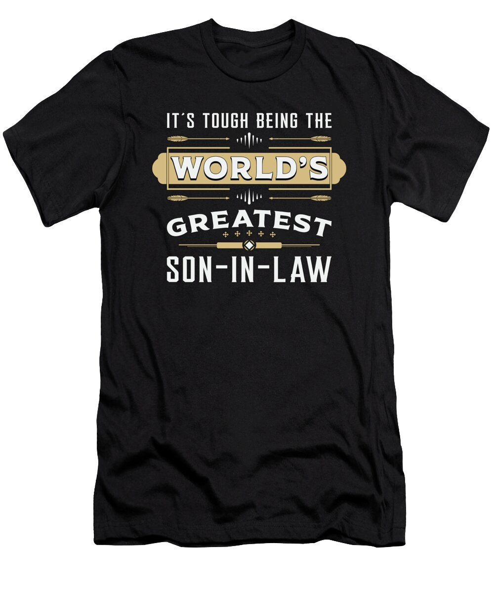 Son in Law Best Family Son Gift Idea Tshirtconcepts Marvin Poppe T-Shirt