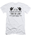 Son in Law Son Proud Best Freaking Gift Idea Tshirtconcepts Marvin Poppe T-Shirt