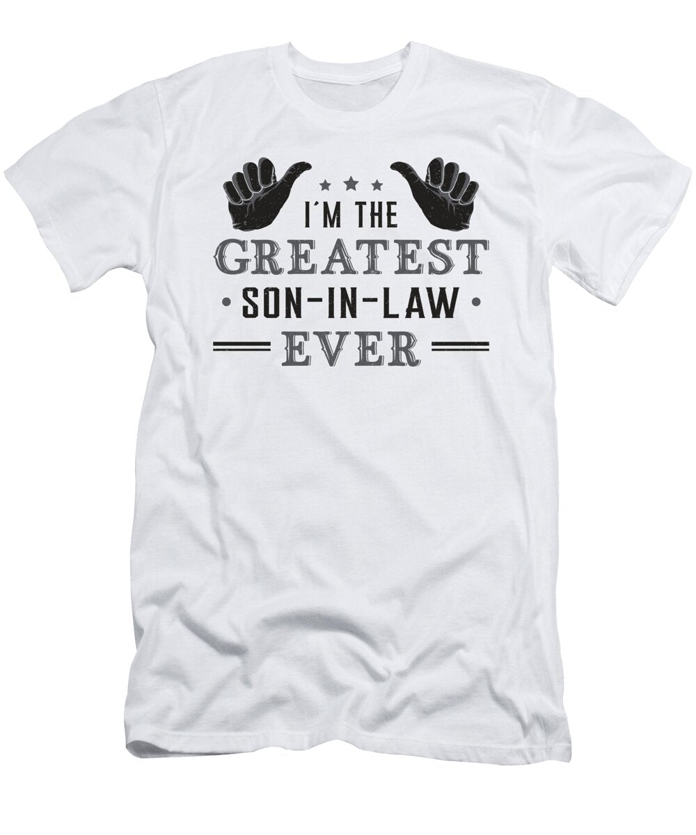 Son in Law Son Proud Best Freaking Gift Idea Tshirtconcepts Marvin Poppe T-Shirt