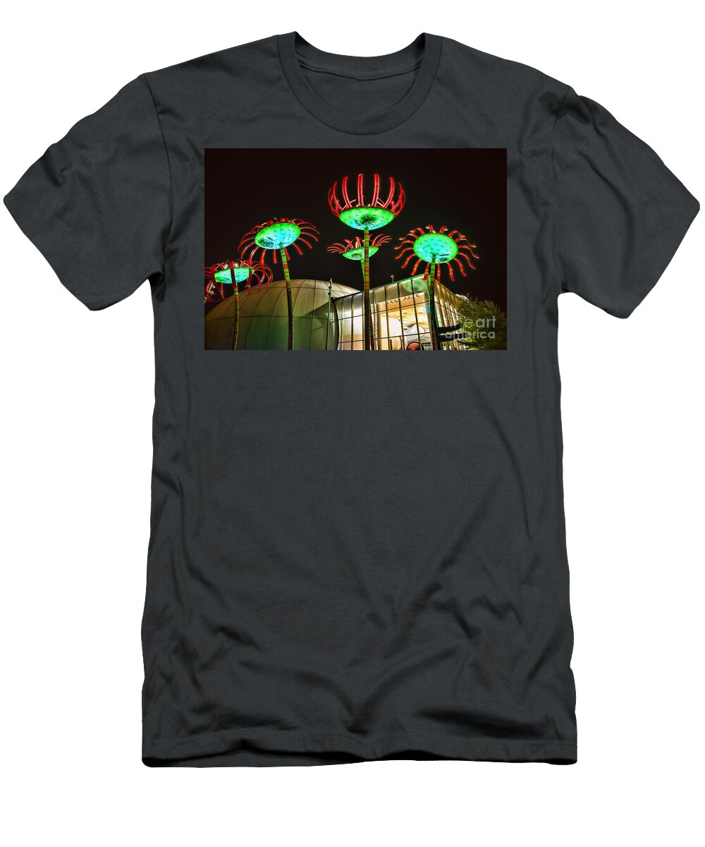 Sonic Blooms Green and Red Rich Priest T-Shirt