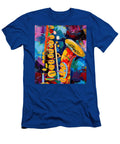 Sonic Fusion Bold Strokes Illuminate Abstract Saxophone Olfactoart Studio T-Shirt