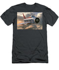 Sonic Pressure Wave Around the Lightning Start Aviation T-Shirt