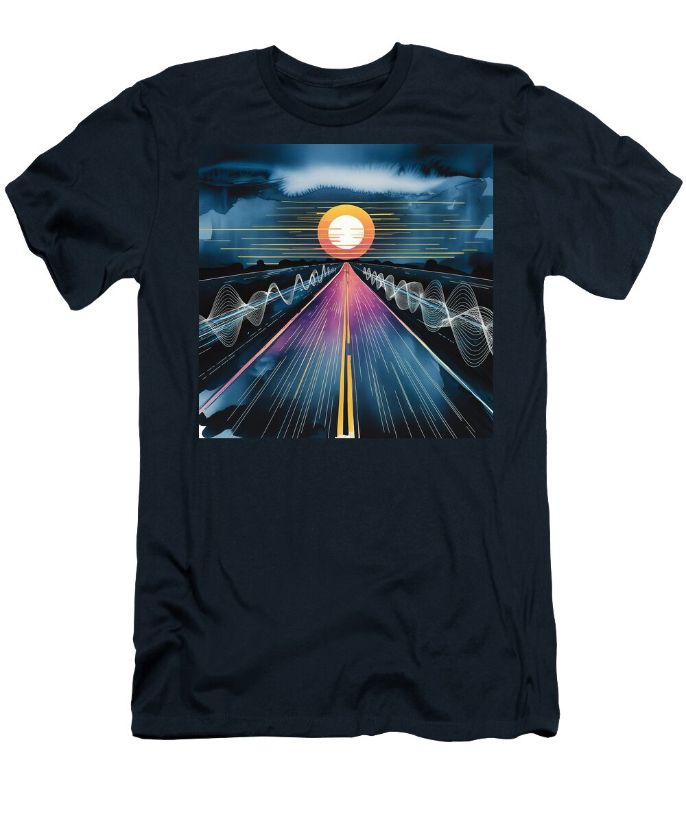 Sonic Sunset Symphony Harold Bowers T-Shirt