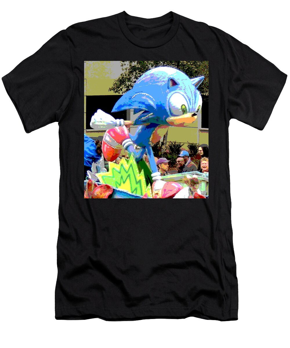 Sonic the Hedgehog Posterized Marian Bell T-Shirt