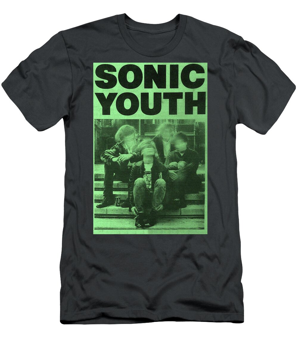 Sonic Youth Band Portrait World Art Collective T-Shirt