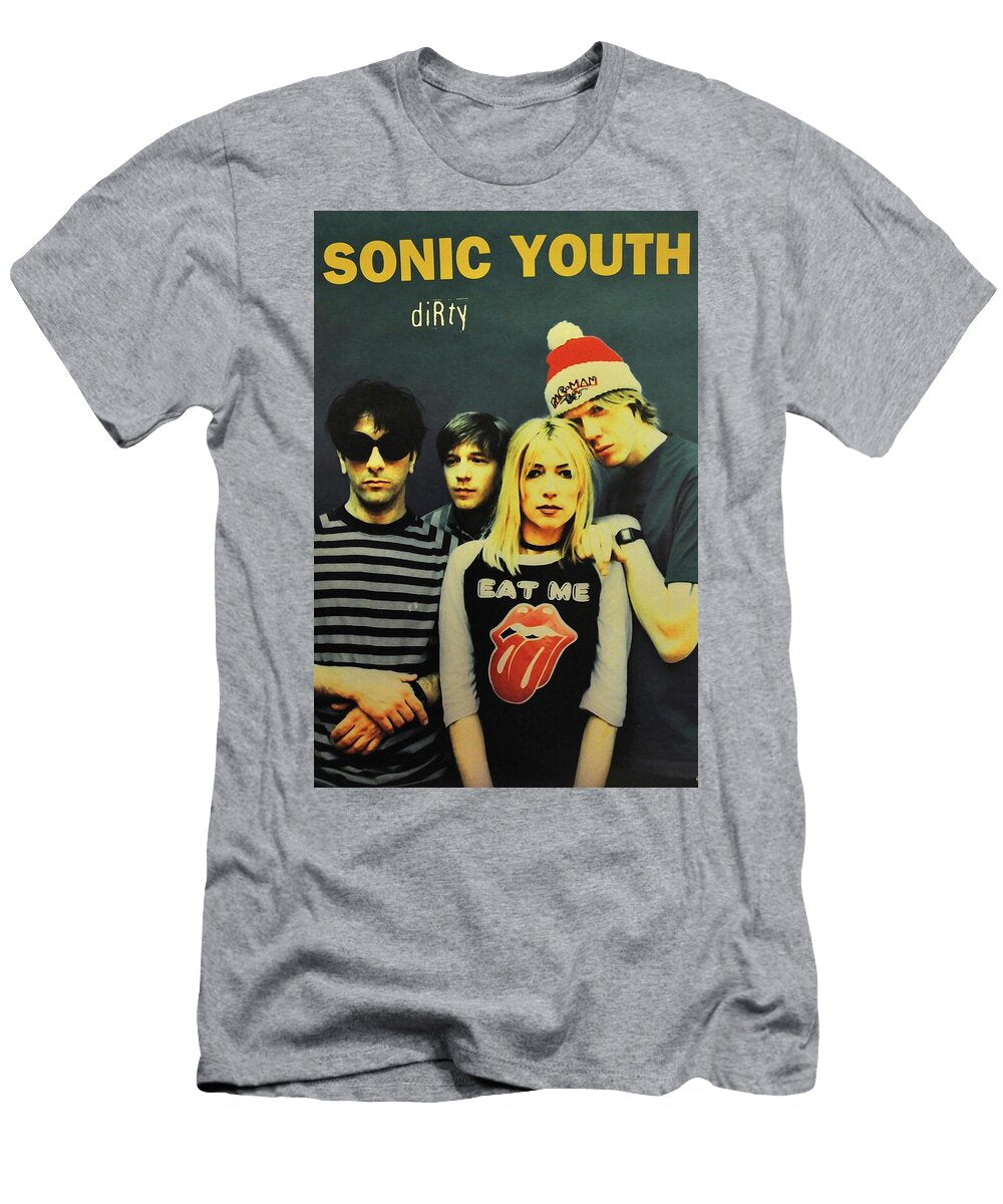 Sonic Youth Band Poster World Art Collective T-Shirt