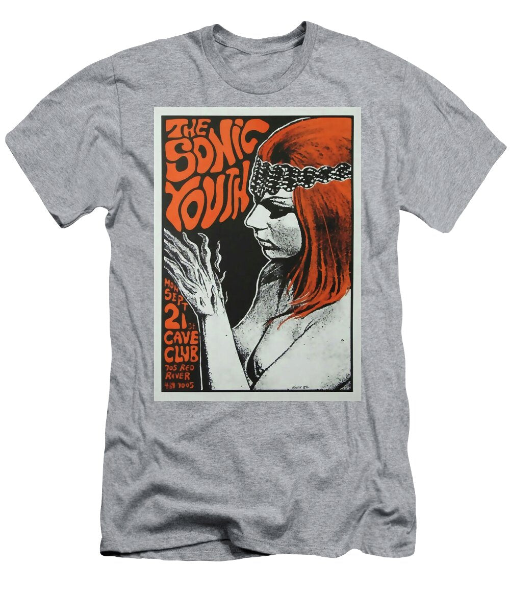 Sonic Youth Concert Poster World Art Collective T-Shirt