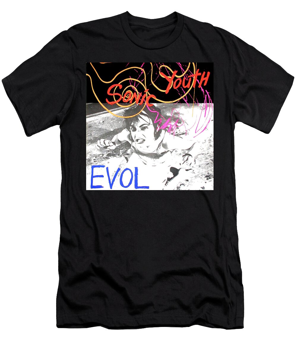 Sonic Youth Evol Album Cover 1986 Robert Banach T-Shirt