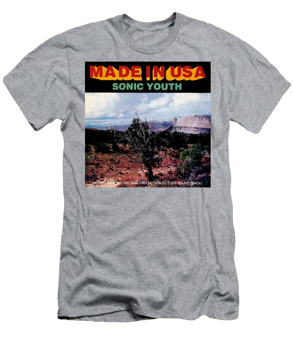 Sonic Youth Made in USA Album Cover 1995 Robert Banach T-Shirt