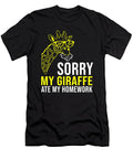 Sorry My Giraffe Ate My Homework Back to School Teequeen2603 T-Shirt