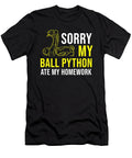 Sorry My Python Ate My Homework Back to School Teequeen2603 T-Shirt