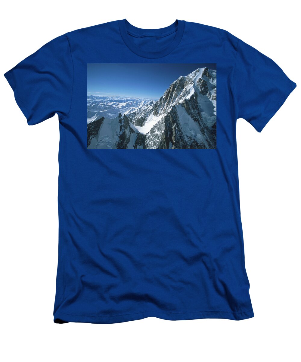 Southern Face of Arete De Penterey Mario Colonel T-Shirt