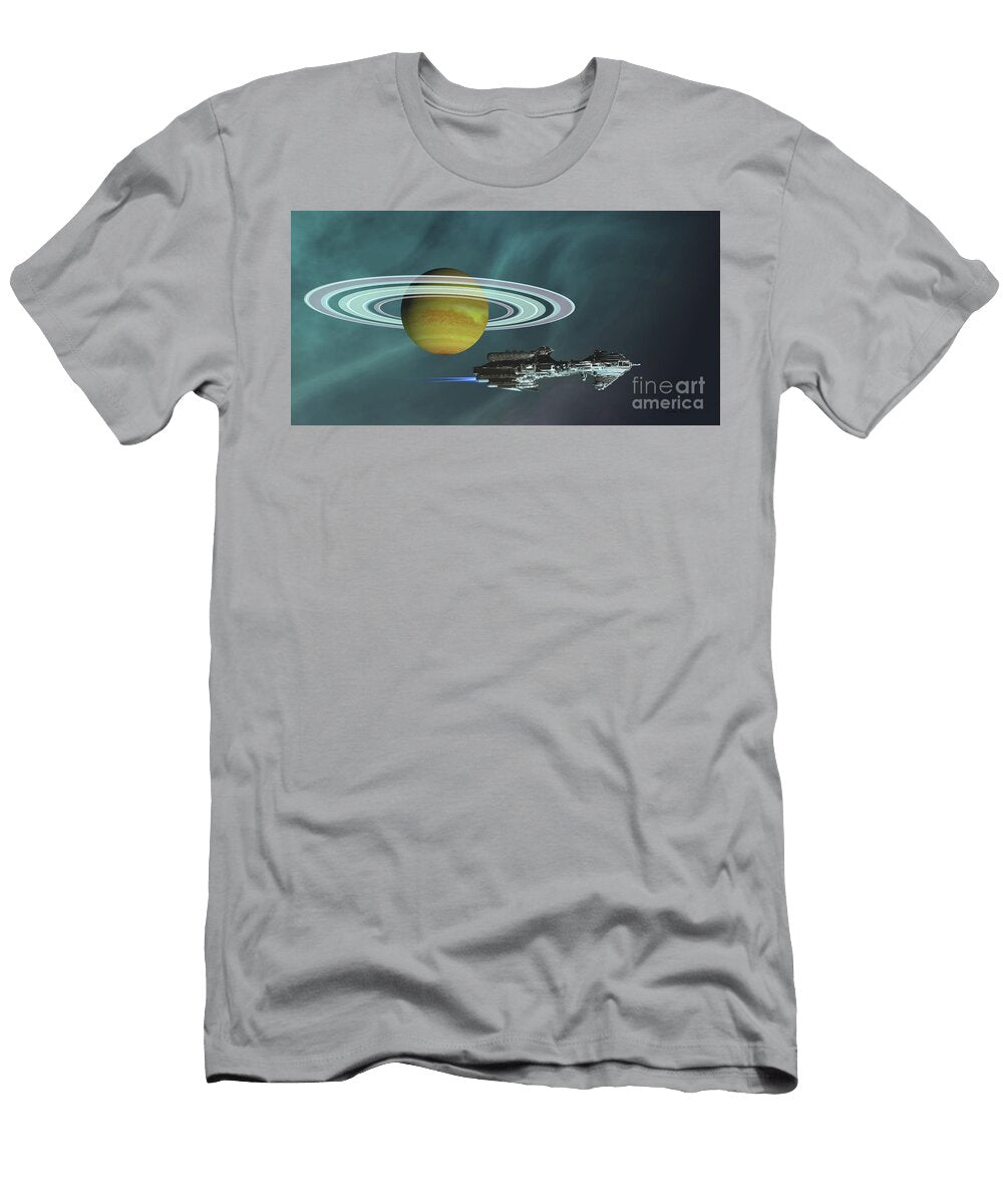 Space Frigate Freighter Corey Ford T-Shirt