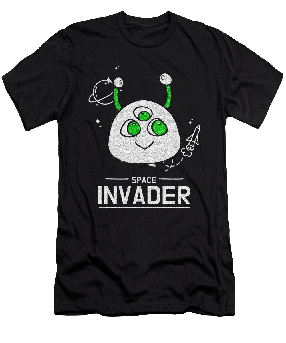 Space Invader Pamela Stough T-Shirt