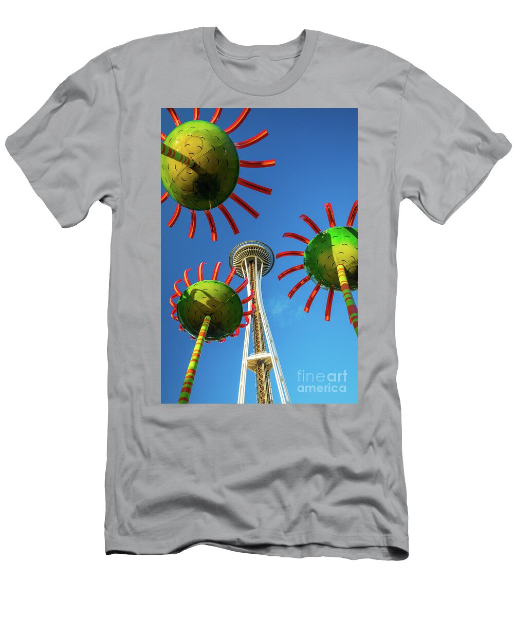 Space Needle Bloom Inge Johnsson T-Shirt