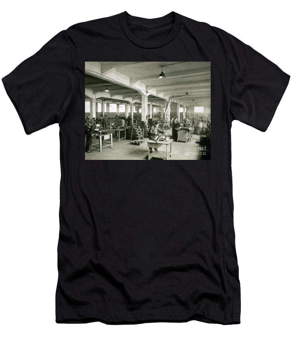 Spanish Industry Factory Interior 1958 Unknown Artist T-Shirt