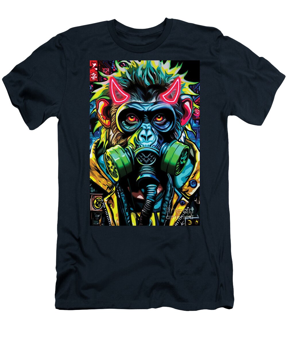 Speak No Evil Wise Monkey Victoria Glaittli T-Shirt